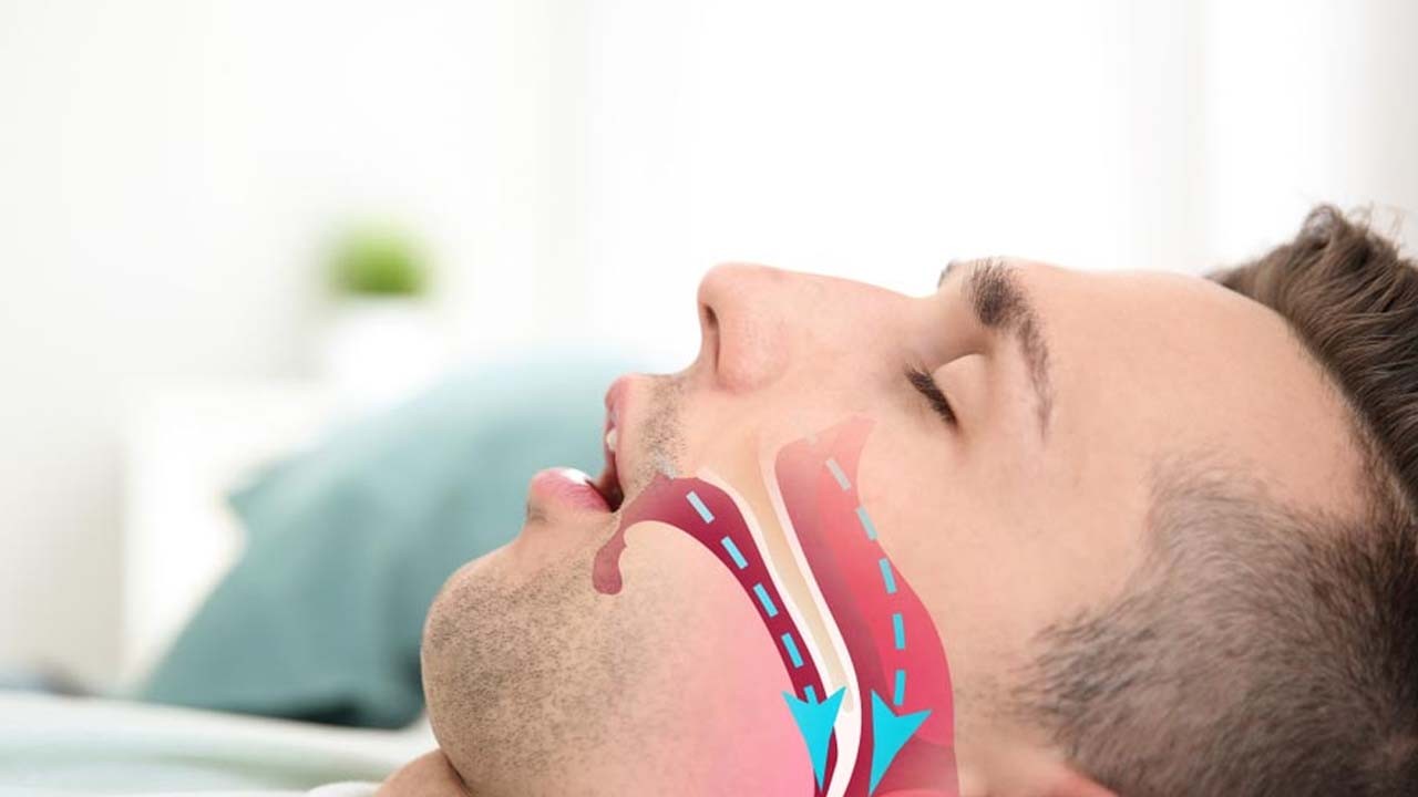 Uyumadan önce için horlamayı bitiriyor!