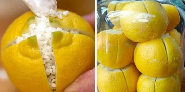 Uyurken yanı başınıza limonu bölüp içine tuz koyun