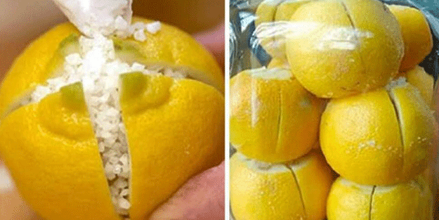 Uyurken yanı başınıza limonu bölüp içine tuz koyun! Böylesi yok...
