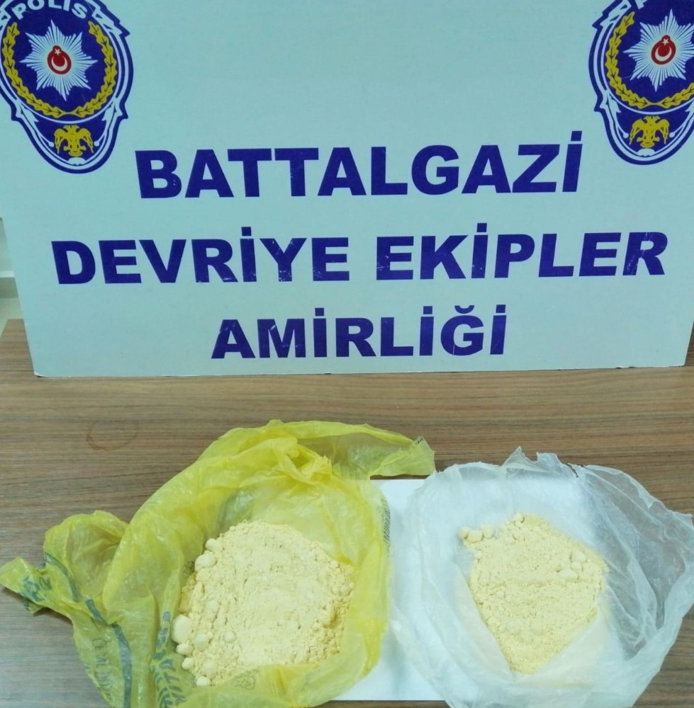 Uyuşturucu ele geçirildi 