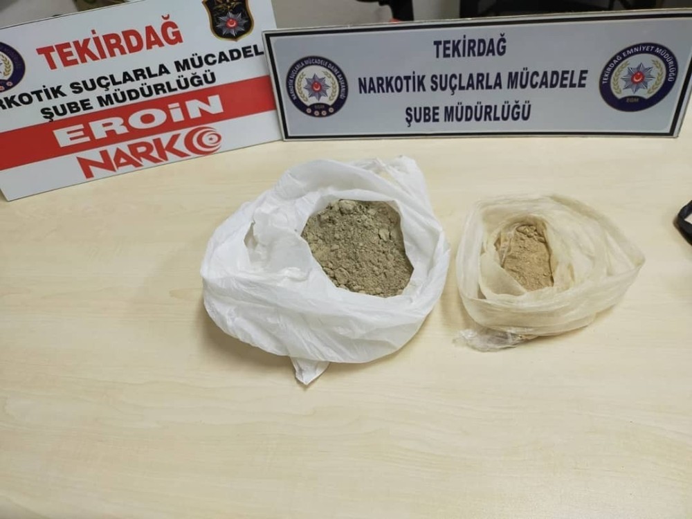 Uyuşturucu getirenleri şehrin girişinde yakaladılar 
