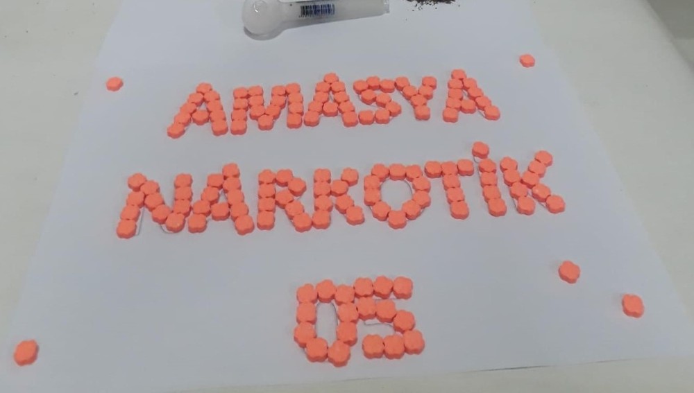 Uyuşturucu hapla yakalanan şahıs gözaltına alındı 