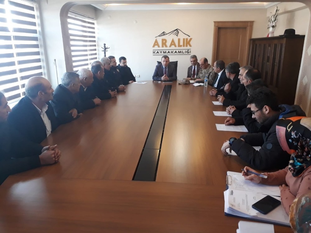 Uyuşturucu ile mücadele toplantısı yapıldı 