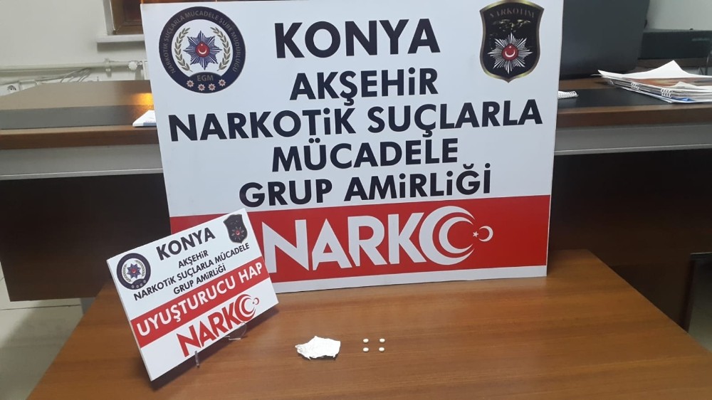 Uyuşturucu ile yakalanan şahıs gözaltına alındı 