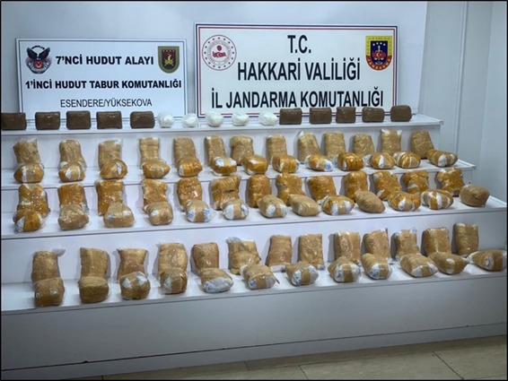 Uyuşturucu kaçakçılarına hudut baskını