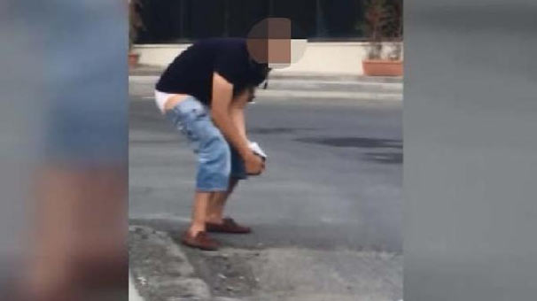 İbretlik görüntüler! Uyuşturucu kullanan...