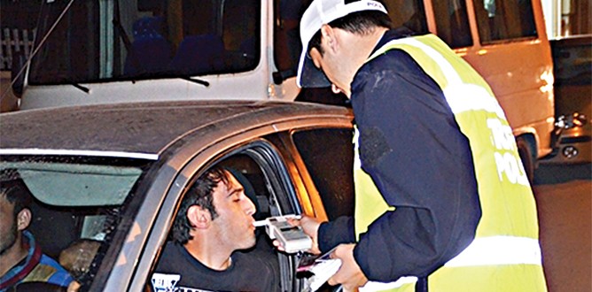 Uyuşturucu kullanan sürücüye ağır ceza