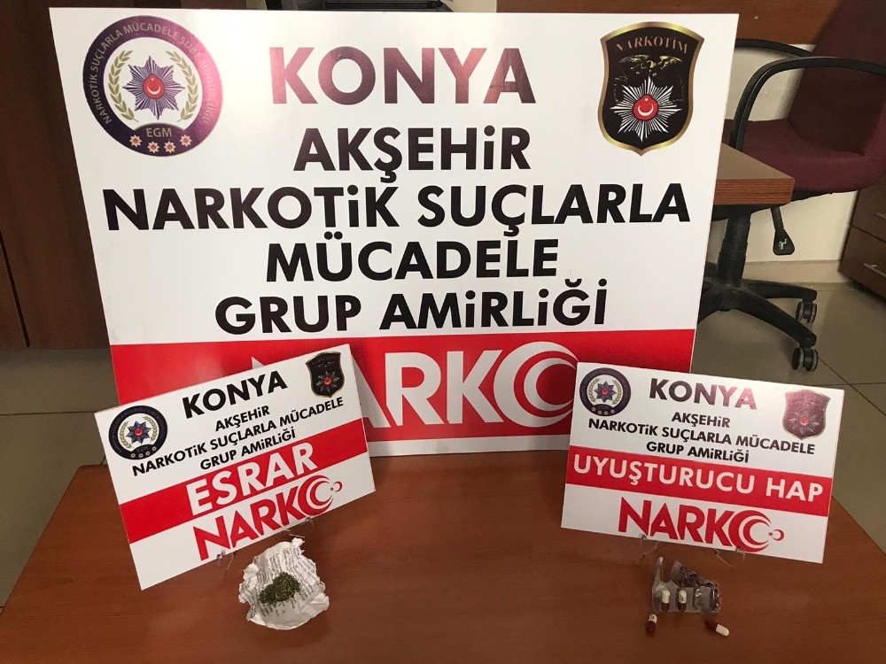 Uyuşturucu kullanılan kahvehaneye baskın 