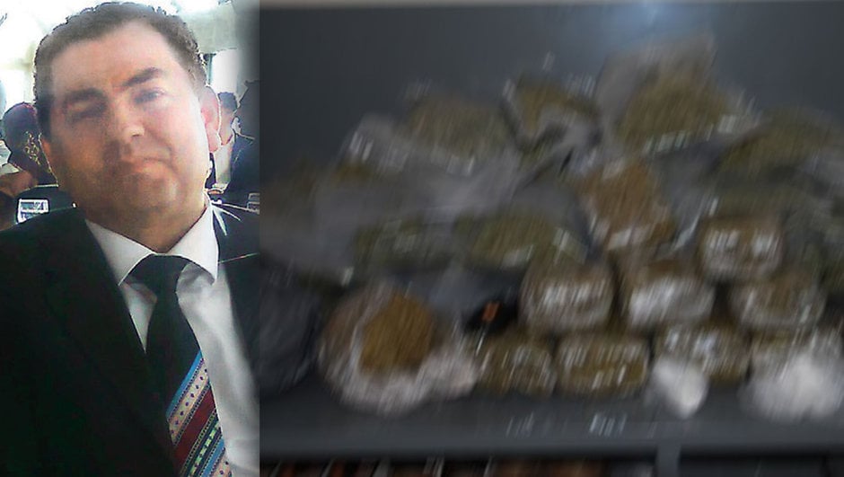 Uyuşturucu kuryesi bakın kim çıktı!