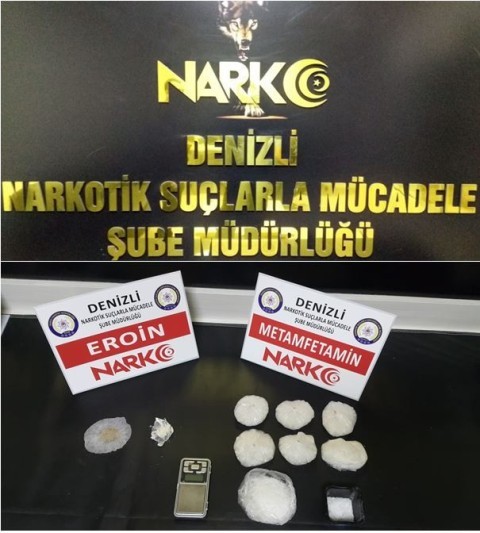 Uyuşturucu maddeler kiremitlerin arasından çıktı 