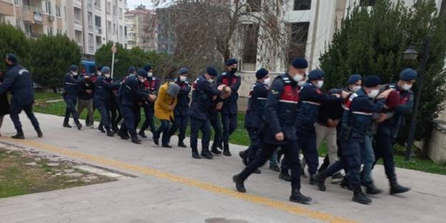 Uyuşturucu operasyonu! 13 şüpheli yakalandı