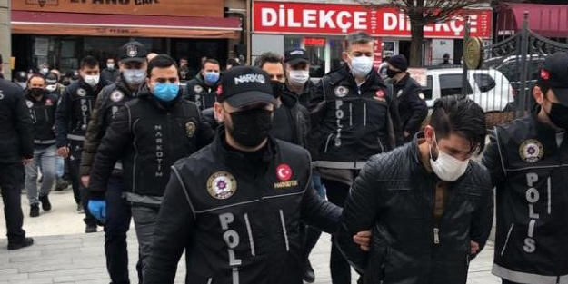 Uyuşturucu operasyonuna 5 tutuklama