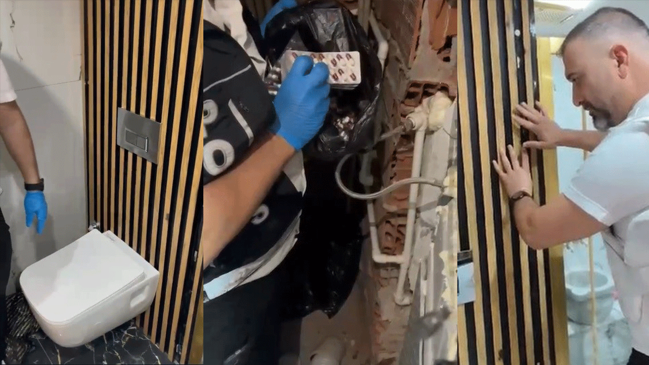 Uyuşturucu satıcısı bakın nereyi sığınak yapmış?