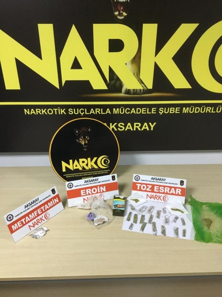 Uyuşturucu taciri kaldığı pansiyonda yakalandı 