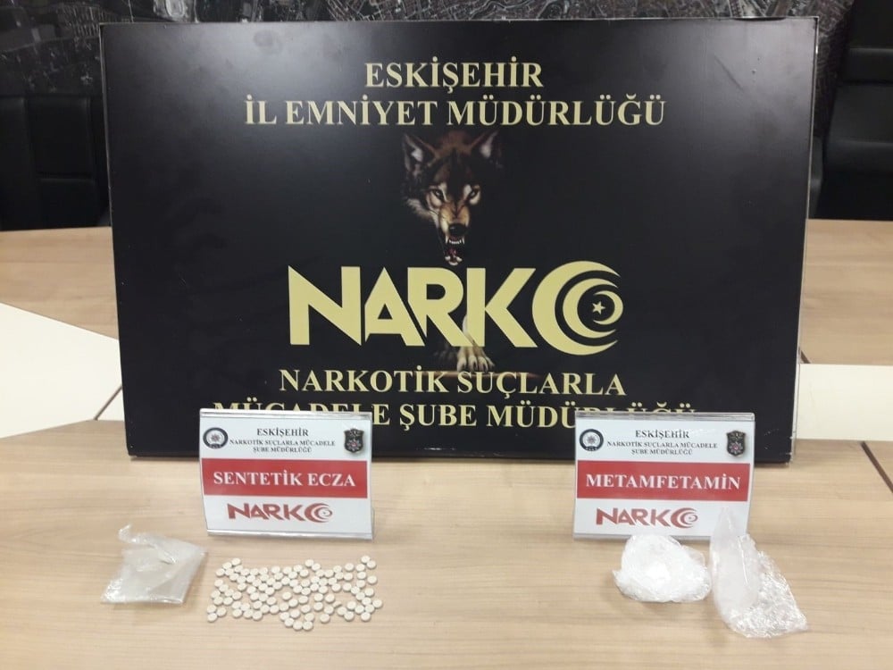 Uyuşturucu taciri Narkotik ekiplerinden kaçamadı 