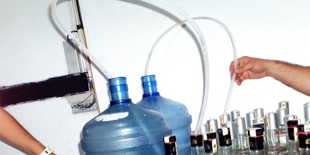 Uyuşturucu ve kaçak içki operasyonu