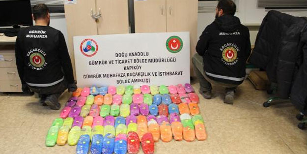 Uyuşturucu zulalanmış araçla sınırı geçmek istedi, gümrük muhafazaya takıldı