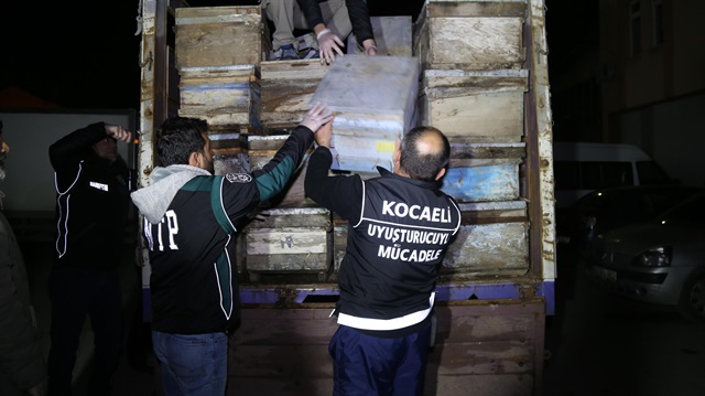 Uyuşturucuyu bakın nereye gizlemişler