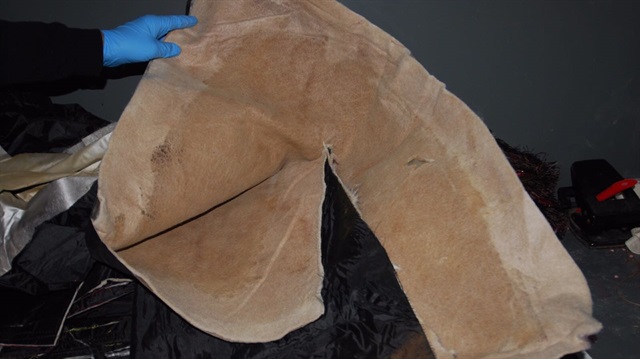 Uyuşturucuyu emdirmişler