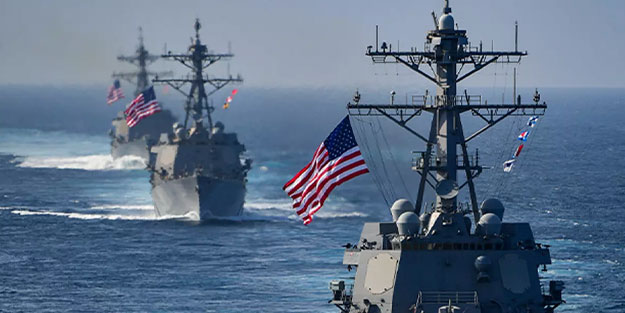 Uzak Doğu'da savaş gemisi hareketliliği