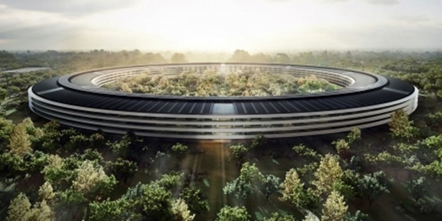 'Uzay gemisi' kampüsünden yeni görüntüler