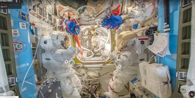 'Uzay İstasyonları'nda Google turu başlıyor!