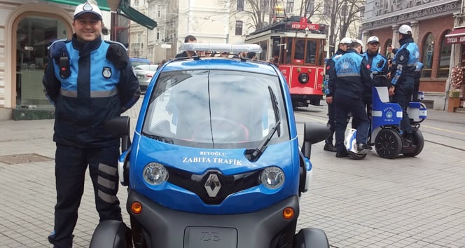 Uzay mekiği gibi zabıta aracı