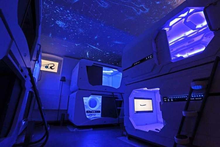 Uzaya gidemeyenlere 'Uzay otel'