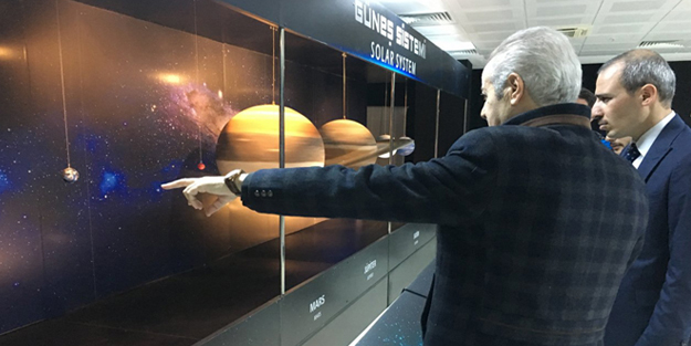 Uzaya giden ilk Müslüman kozmonot ziyaret etti