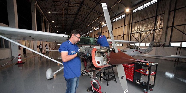 UZAYTEM tek motorlu uçakların bakımını yapacak