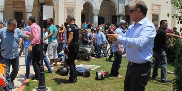 'Üzerimde bomba var' diyen şahsa tahliye