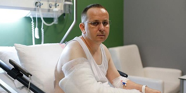 Üzerinden iki tank geçen genç, Erdoğan'a bunu sordu!