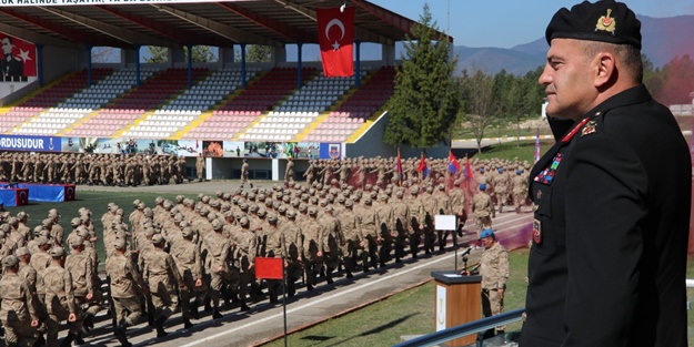 Uzman komandolar yemin etti