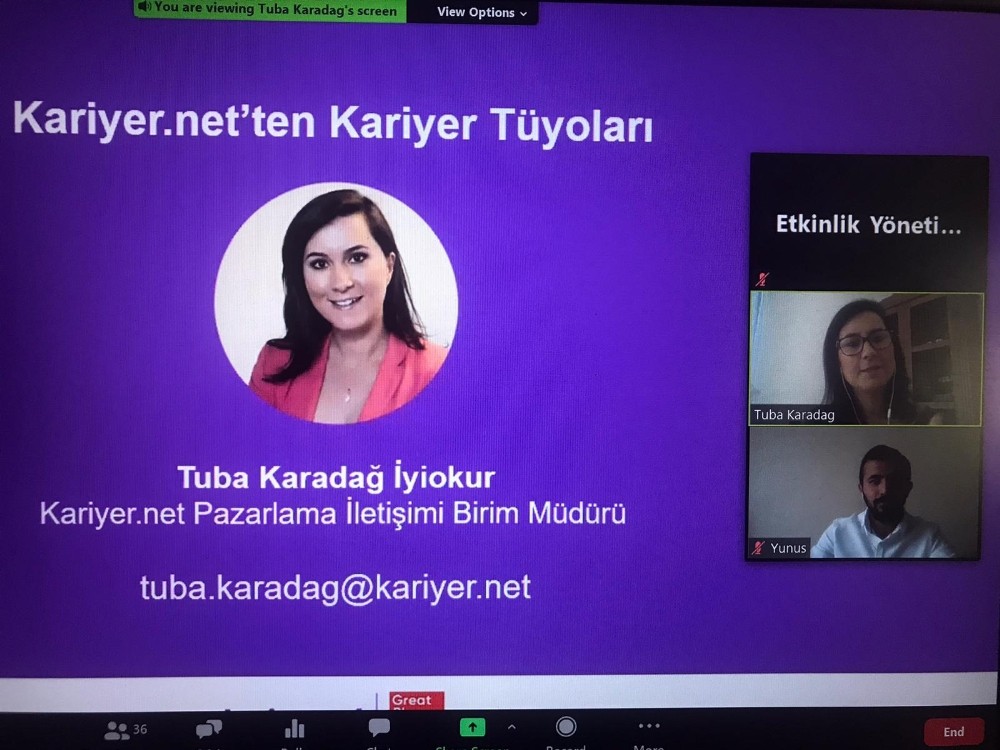 Uzmanından öğrencilere kariyer tüyoları 