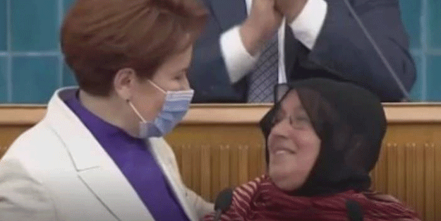 Üzüm üzüme baka baka kararır! Akşener'le görüşen teyzeden komünist övgü