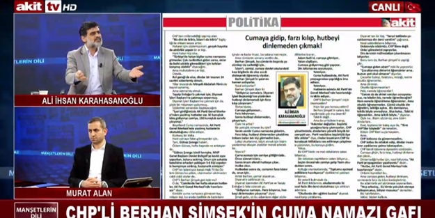 Üzüm üzüme baka baka kararır! Berhan Şimşek'in cuma namazı sözleri İsmet İnönü'yü hatırlattı