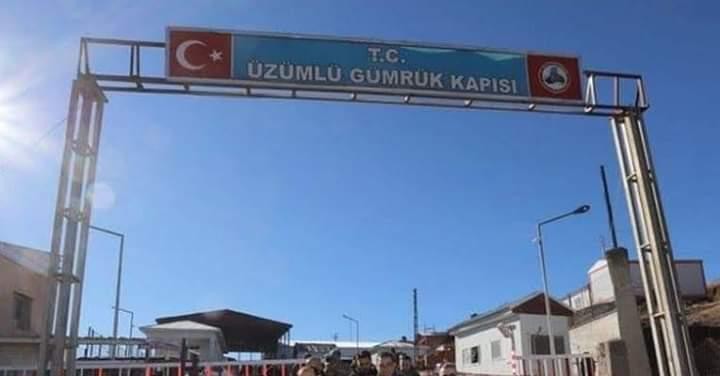 Üzümlü Gümrük Kapısı için sevindirici gelişme 