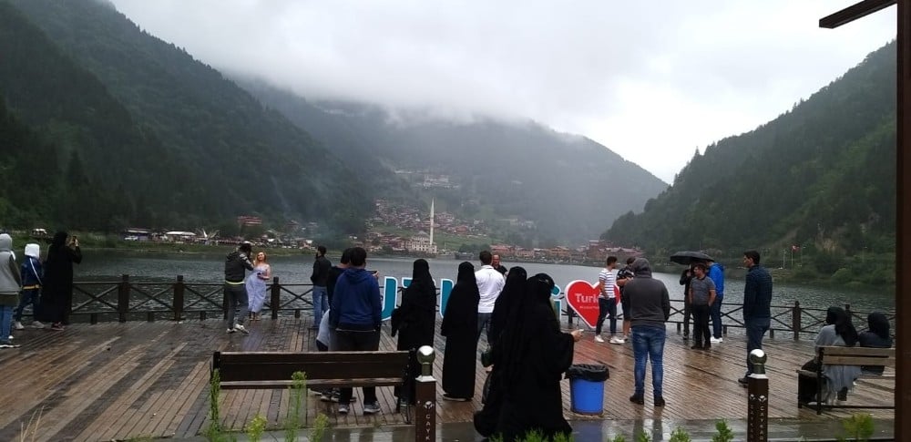 Uzungöl’de Kurban Bayramı hareketliliği 