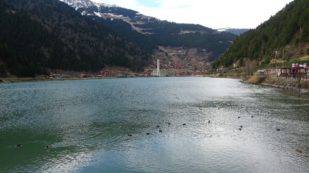Uzungöl’de yıkımlar devam ediyor 