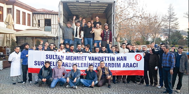 Vahdettin Han TIR’ı yardım için yola çıktı