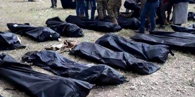 Vahşice katledilen 110 ÖSO askerinin toplu mezarı ortaya çıkarıldı