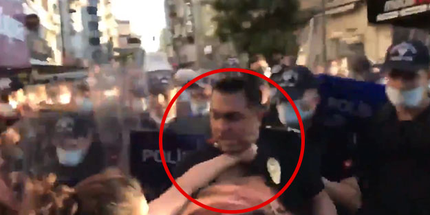 Vahşilik! İstanbul Sözleşmesi için toplanan kadınlar polisi öldürmeye kalktı