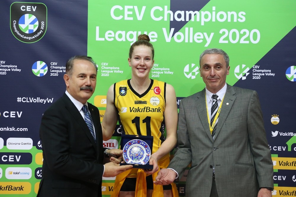VakıfBank, Maribor’a set vermedi 