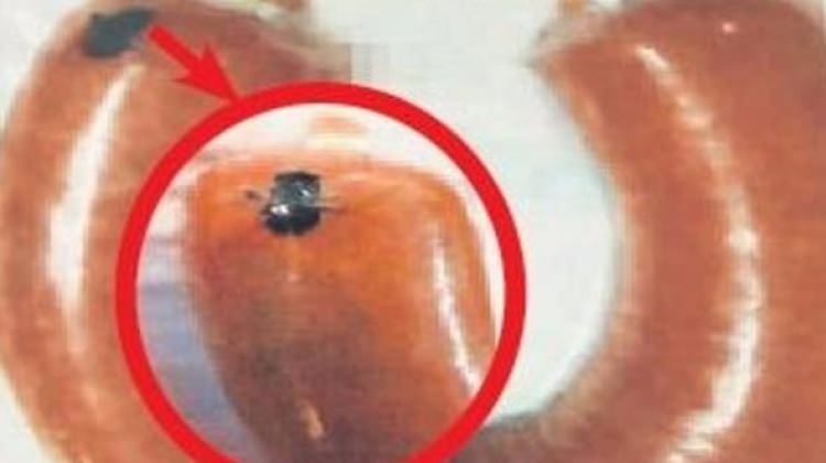 Vakumlanmış sucuktan bakın ne çıktı