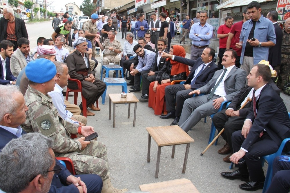 Vali Akbıyık’tan Kaymakam Güven’e ziyaret 