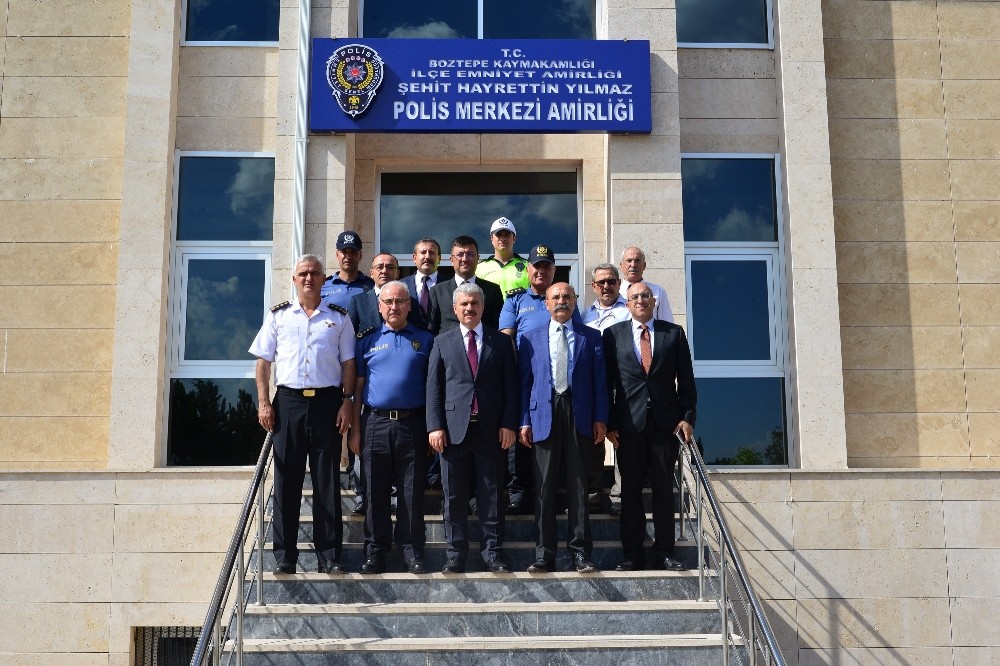 Vali Akın, Boztepe ilçesinde incelemelerde bulundu 