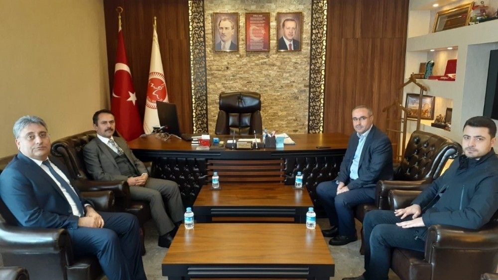 Vali Aktaş, Özel İdare Genel Sekreteri Duru’yu ziyaret etti 