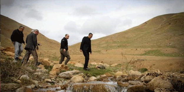 Vali Ali Çelik su kaynaklarını yerinde inceledi
