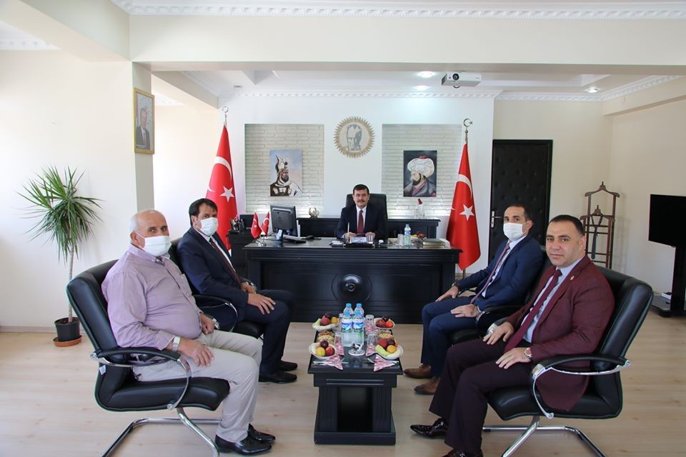 Vali Arslantaş’tan ilçelere veda ziyareti 