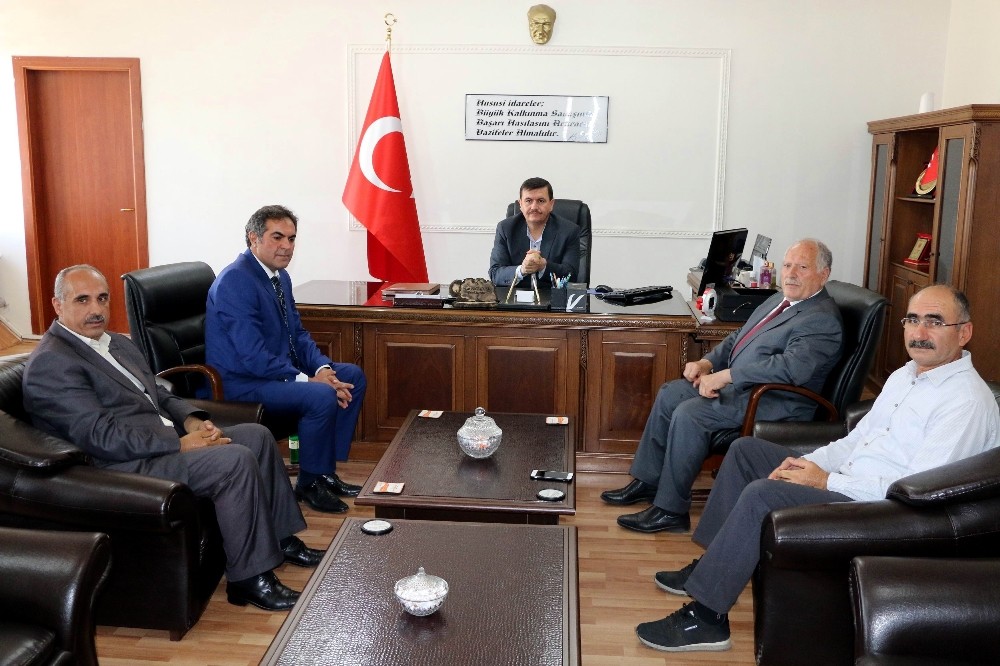 Vali Arslantaş’tan veda ziyareti 